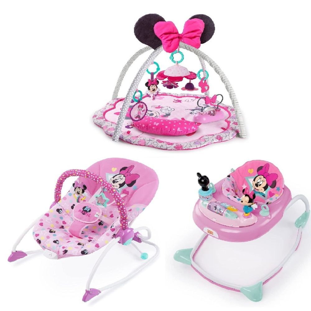 Minnie mouse walker and cheap rocker bundle